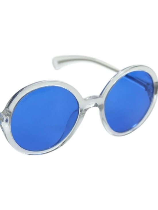 CHANEL Sunglasses plastic Clear 71287A CC Auth BSZ561M main image 9